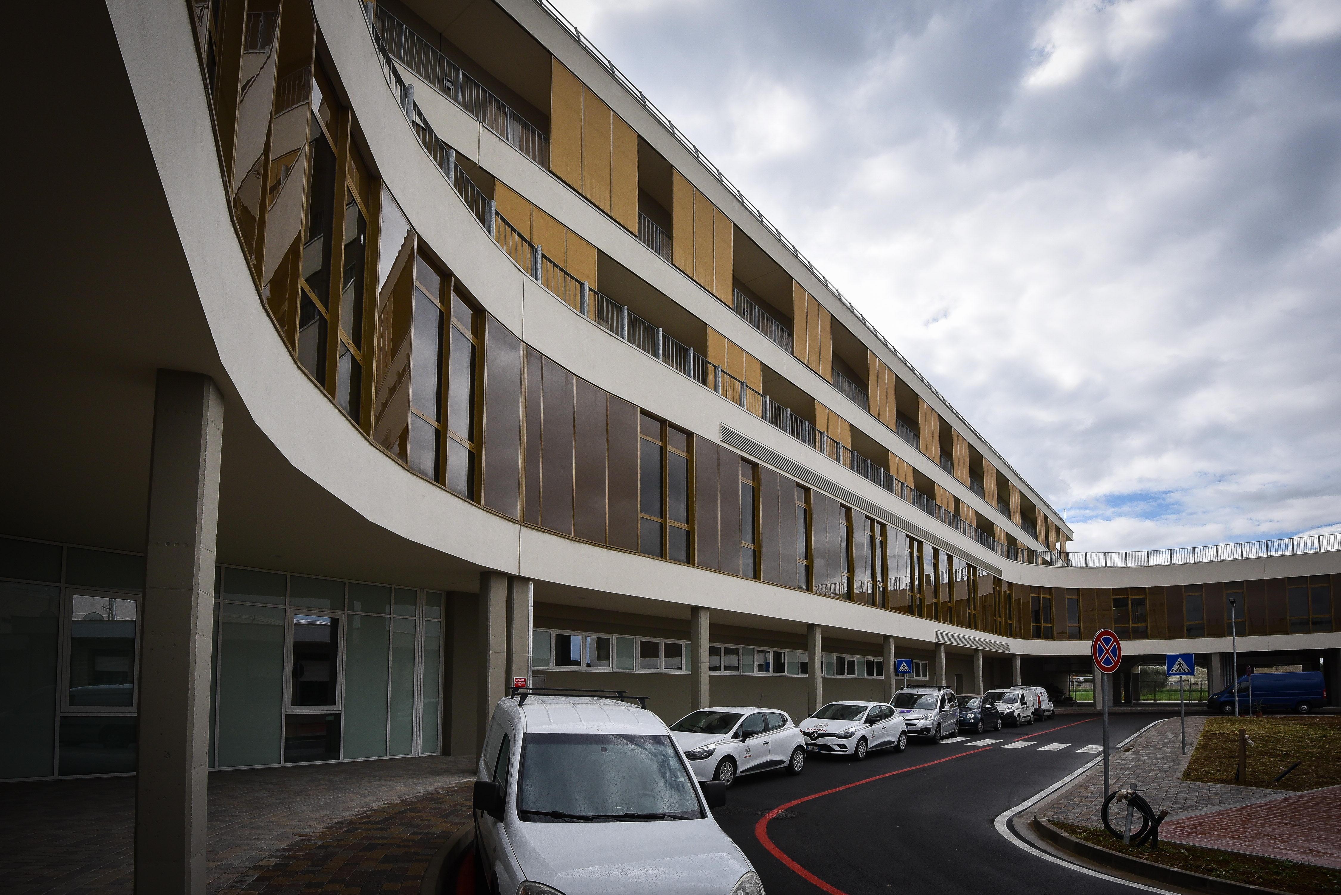 La nuova ala dell'ospedale Misericordia di Grosseto (foto Agenzia Bf)