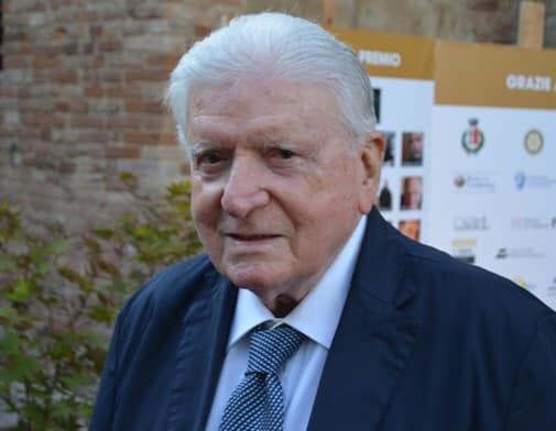 Il giornalista Sergio Zavoli