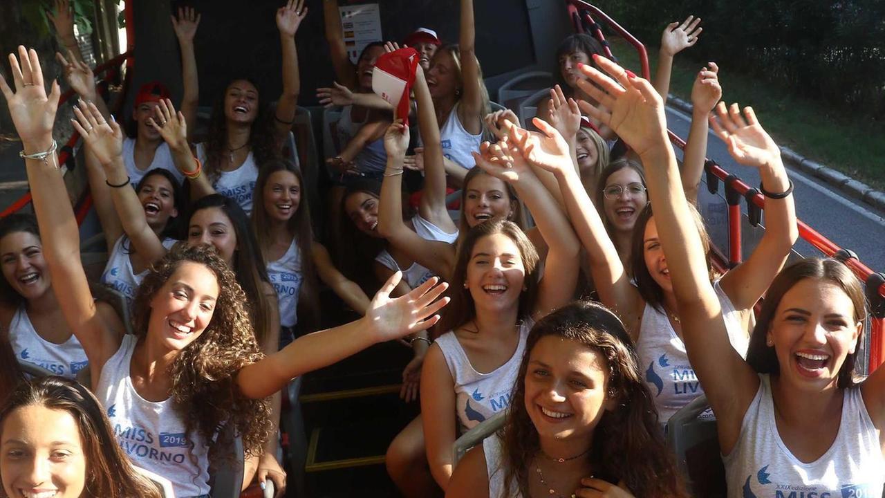 Miss Livorno torna in passerella e fa spettacolo mentre si prepara la finale alla Terrazza