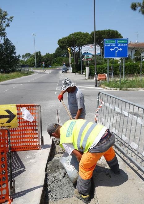 Pista ciclabile Lavori fermi per il mese di agosto 