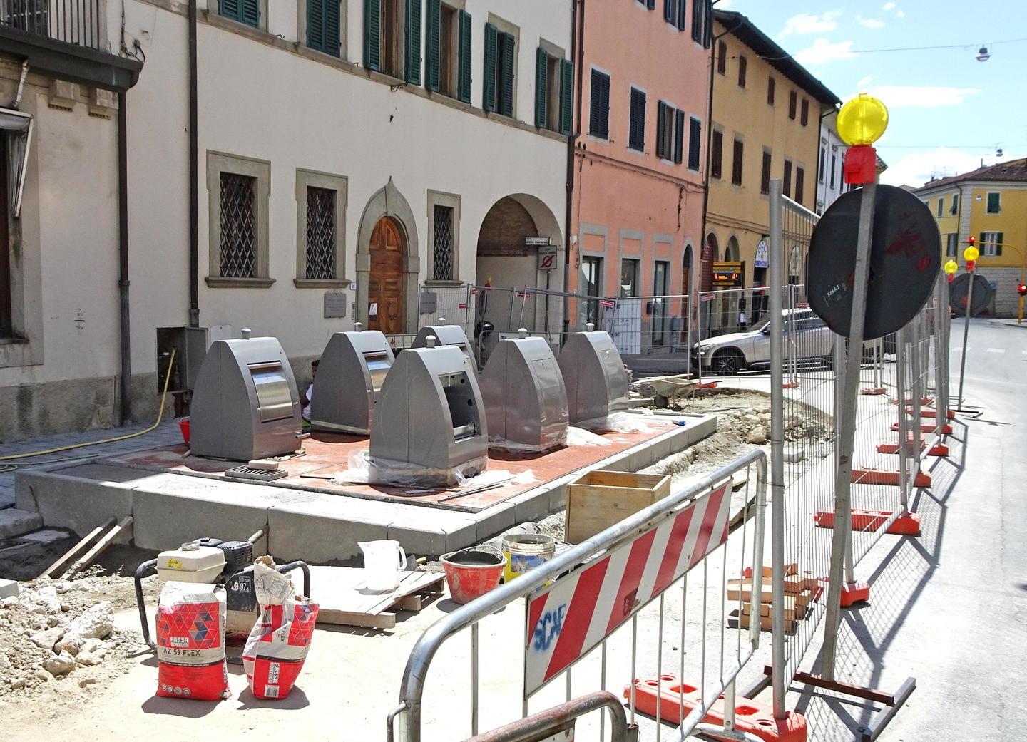 Cassonetti in corso Gramsci, Alia: tutto secondo i progetti 