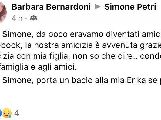 Una scia di rabbia e disperazione «Non ti dimenticheremo mai» 