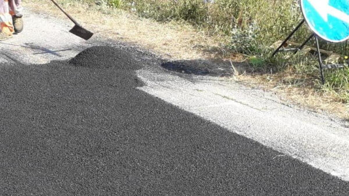 Cantieri per asfaltature in cinque frazioni del comune