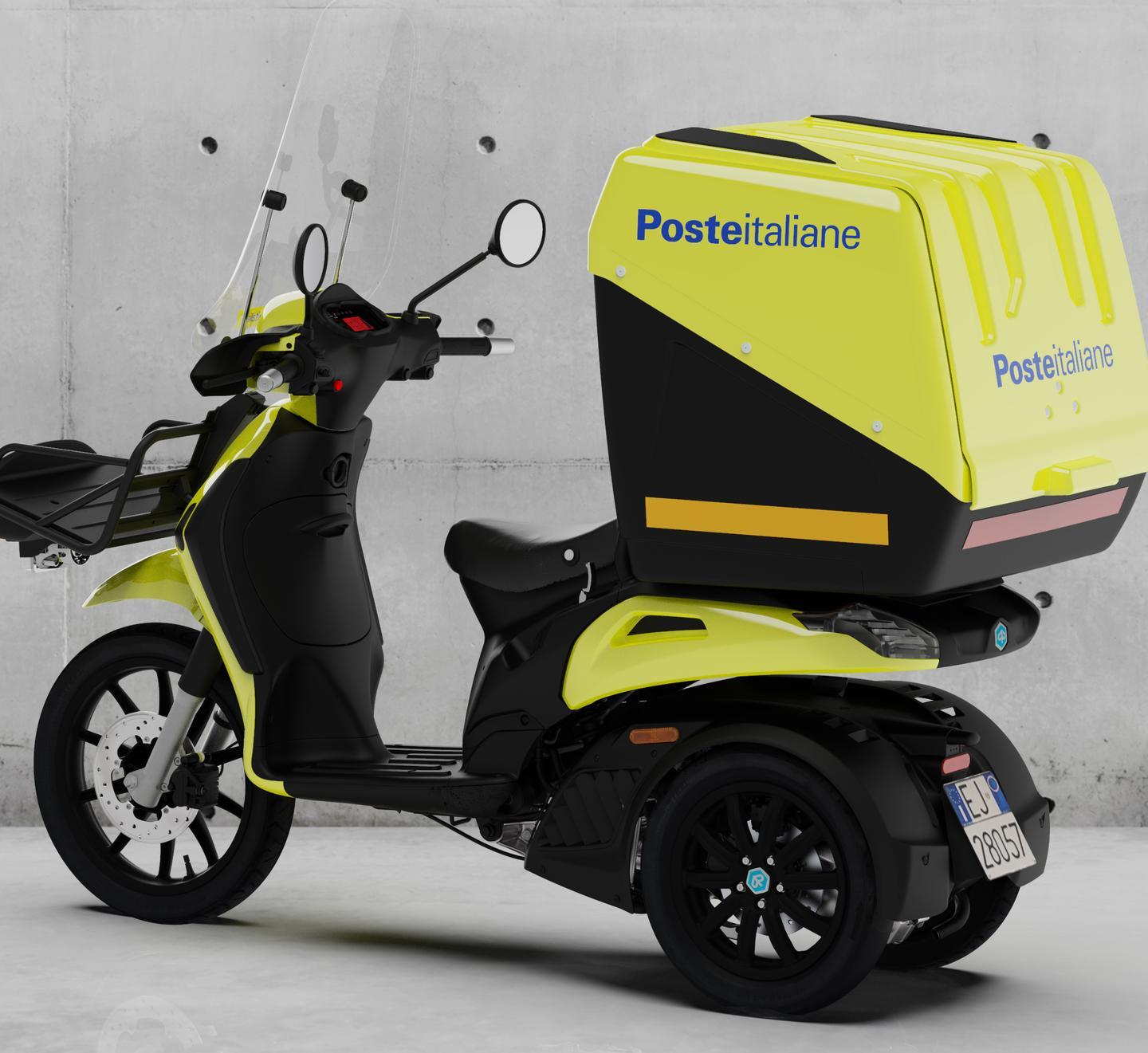Piaggio, dopo il brevetto ecco il nuovo “3 ruote” per Poste 