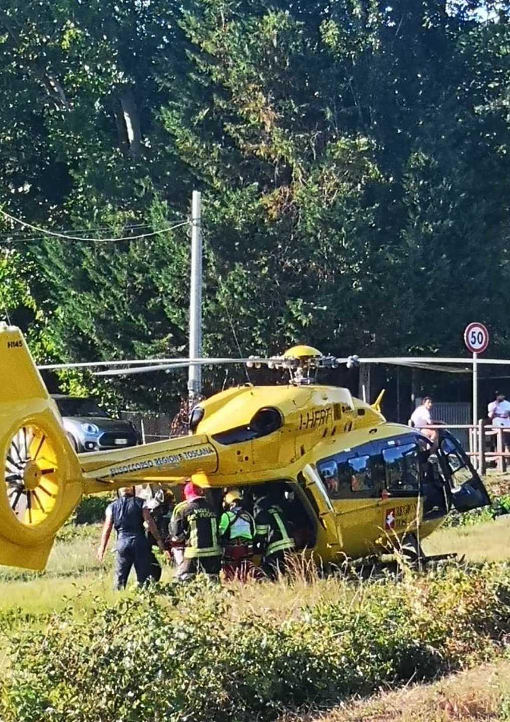 Con l’auto fuori strada grave 36enne fucecchiese