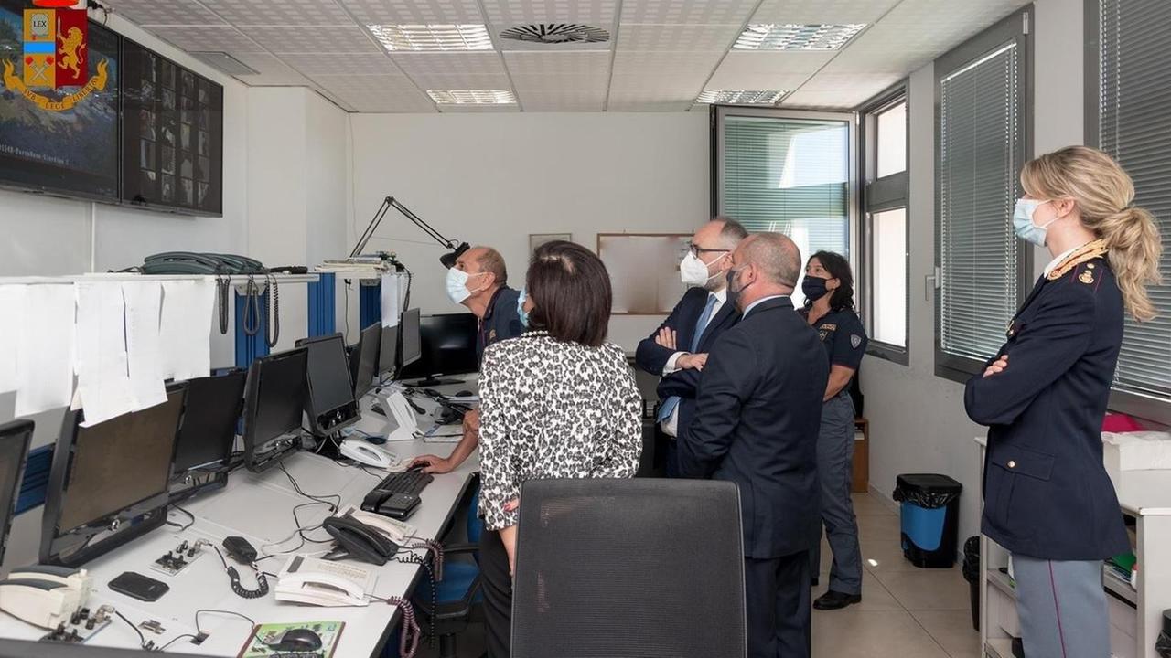 Il prefetto in sala operativa