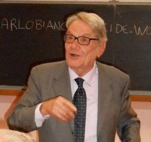 Addio al professor Carlo Bianchi, astro carrarese dell’econometria