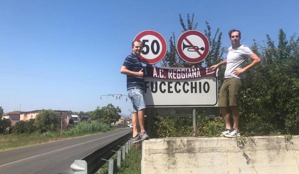 Da Bagno a Fucecchio con la bandiera granata