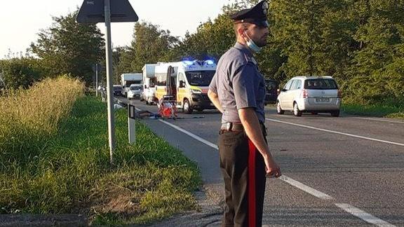 Schianto con un furgone Motociclista ferito portato all’ospedale