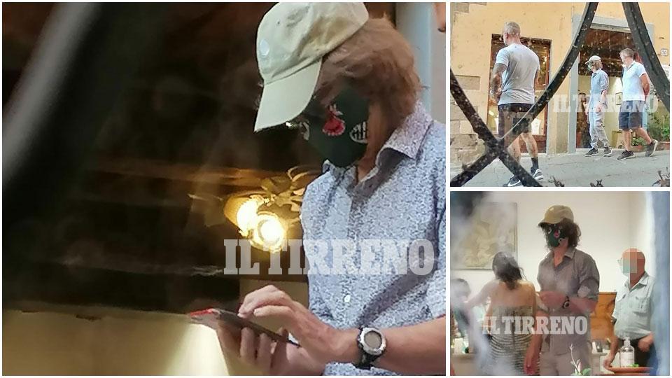 L’estate di Mick Jagger nella calma del borgo di Castagneto Carducci - Foto