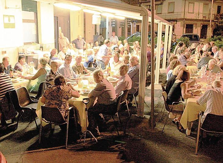 Un'edizione passata della Cena dei poveri a San Paolo