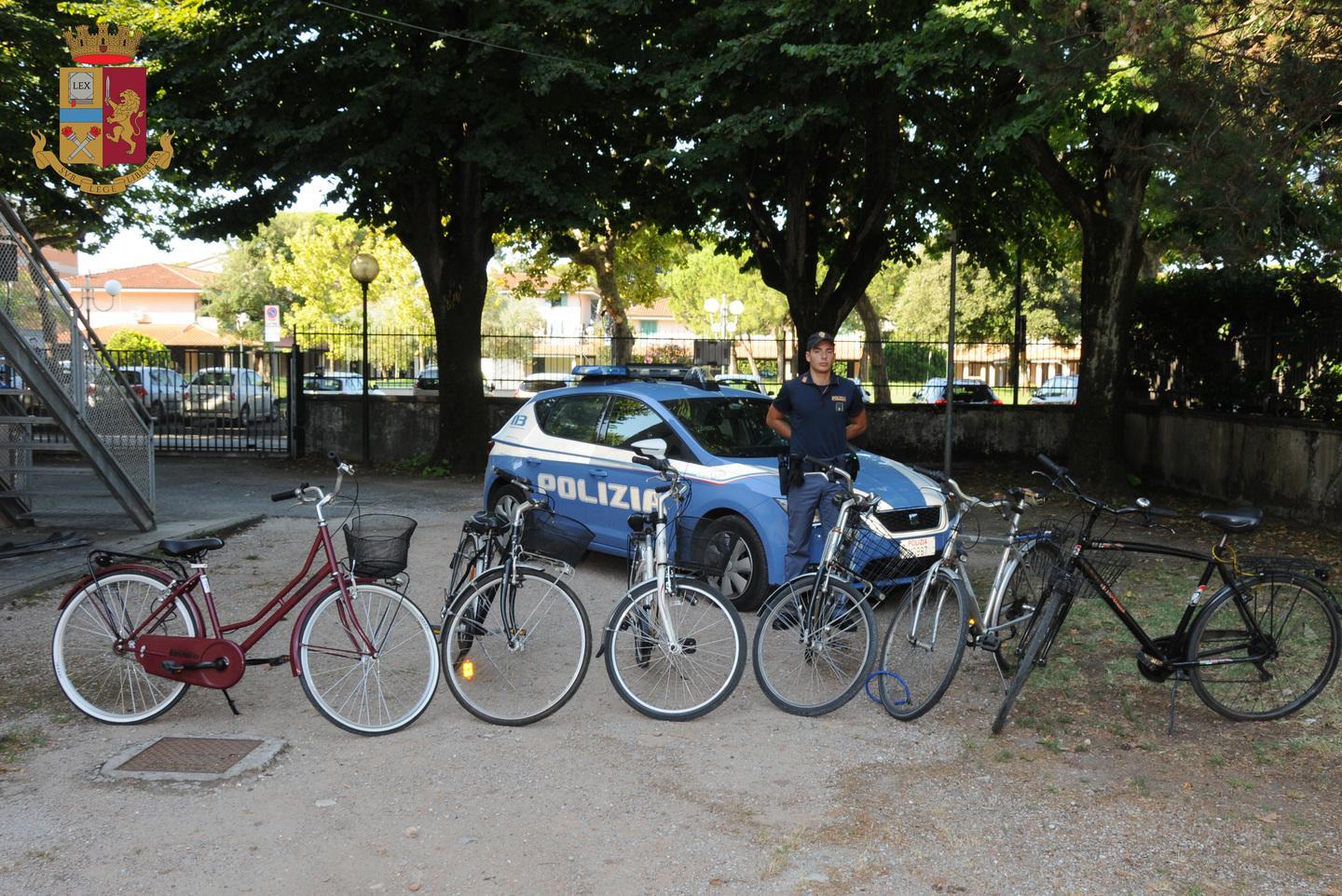 Recuperate bici rubate: tre denunciati