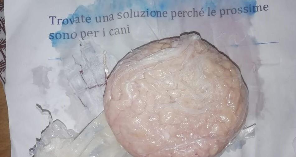 Polpetta con minaccia a Pescaglia: «Le prossime sono per i cani» 