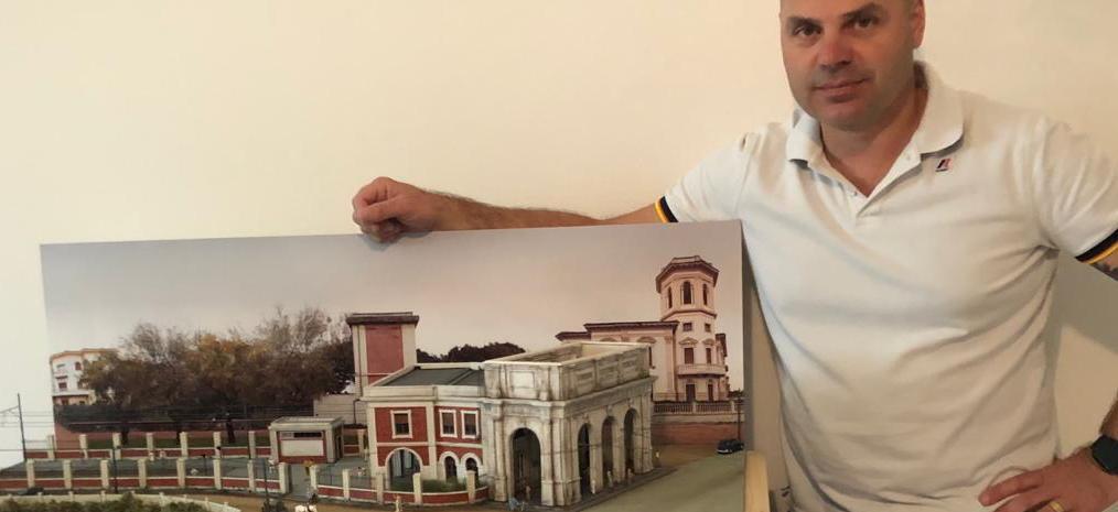 Barriera Margherita ai tempi d’oro del trenino rivive in versione mignon 
