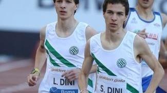 Samuele Dini, primato personale sulla pista del Meeting delle Nevi