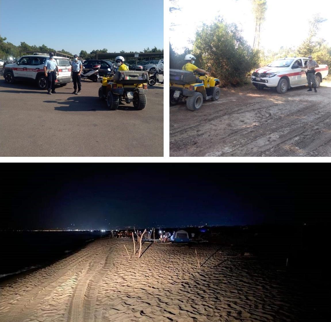 In 150 allontanati dalla spiaggia di notte 