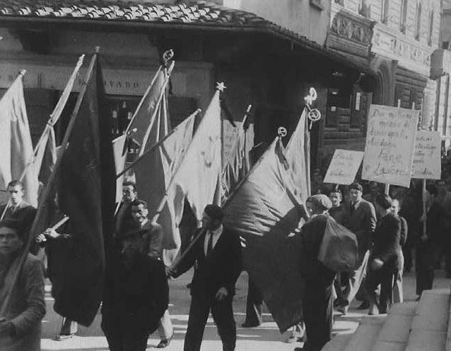 Domani ecco la prima foto storica sulle «Lotte per il lavoro» a Pistoia 