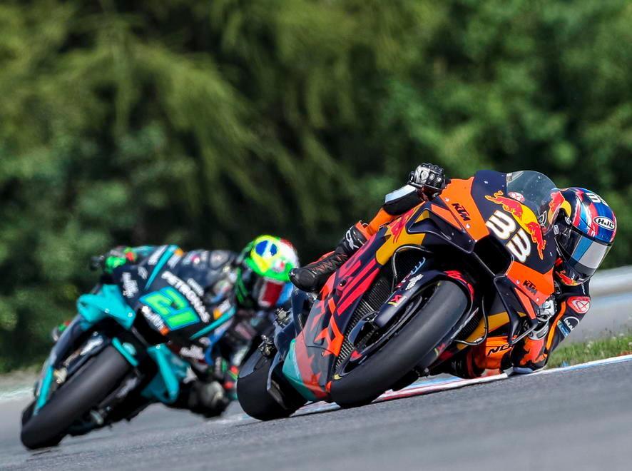 Brno incorona Binder davanti a Morbidelli Rossi si piazza quinto 