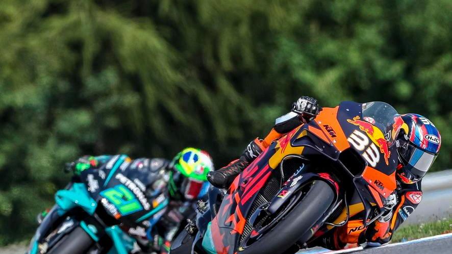Brno incorona Binder davanti a Morbidelli Rossi si piazza quinto