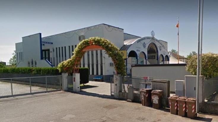 Il tempio sikh di Novellara