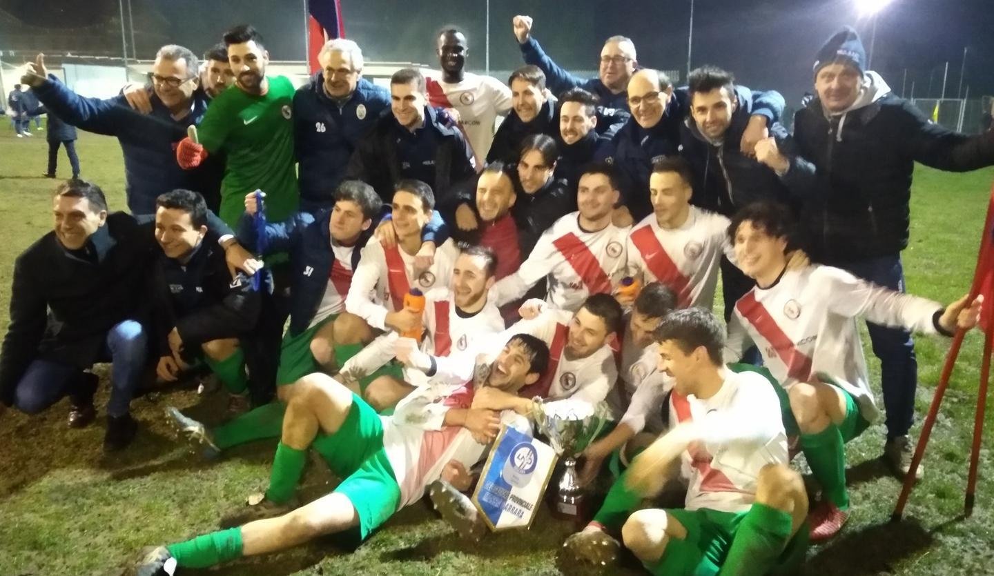 Il Mulazzo festeggia la vittoria della Coppa provinciale di Terza categoria