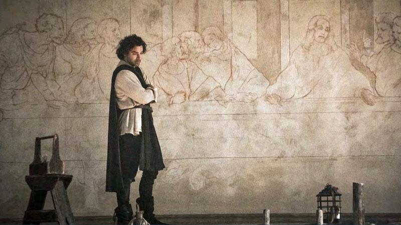 Una scena della serie tv “Leonardo”