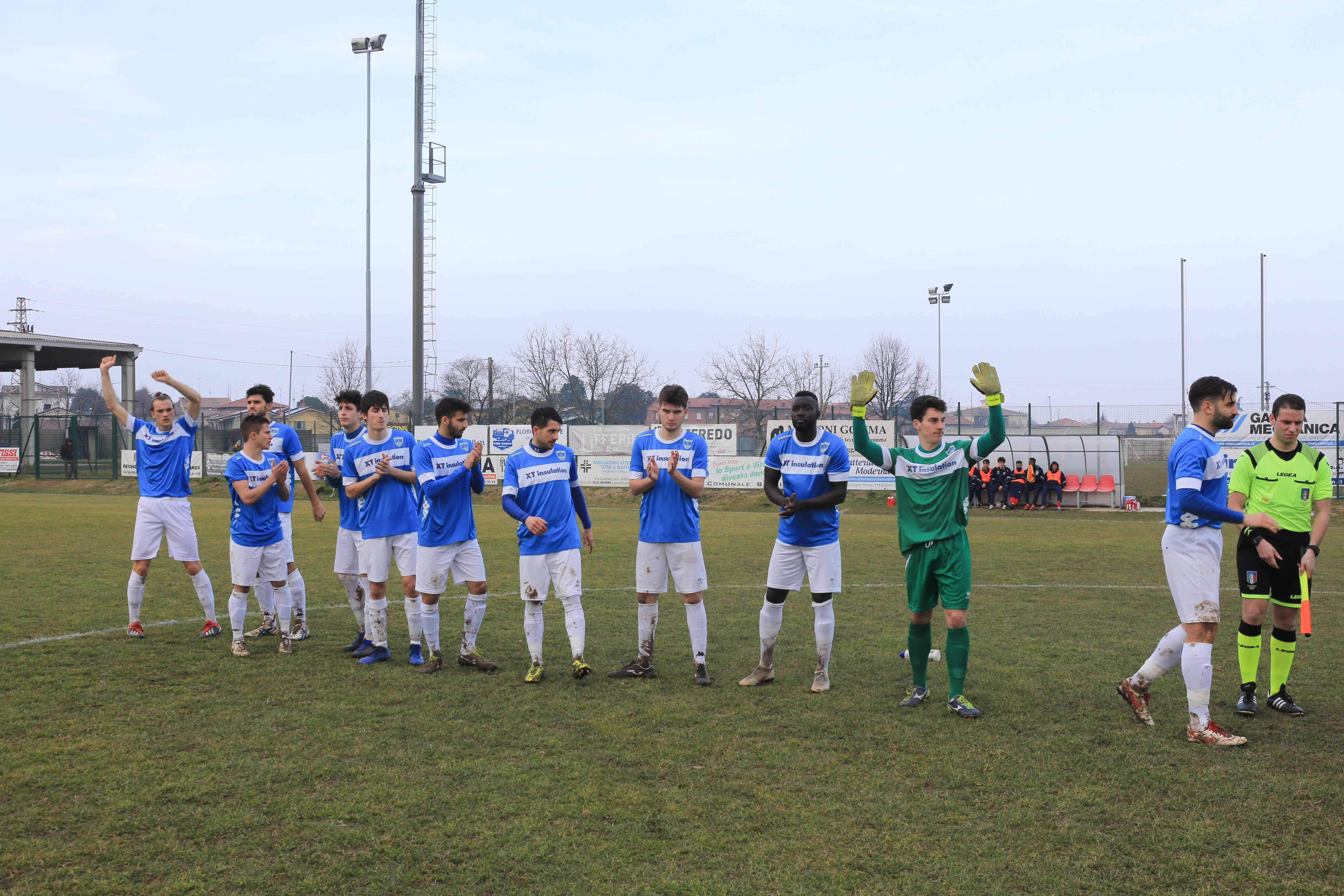 La prima squadra del Bibbiano San Polo nel campionato conclusosi nel marzo scorso