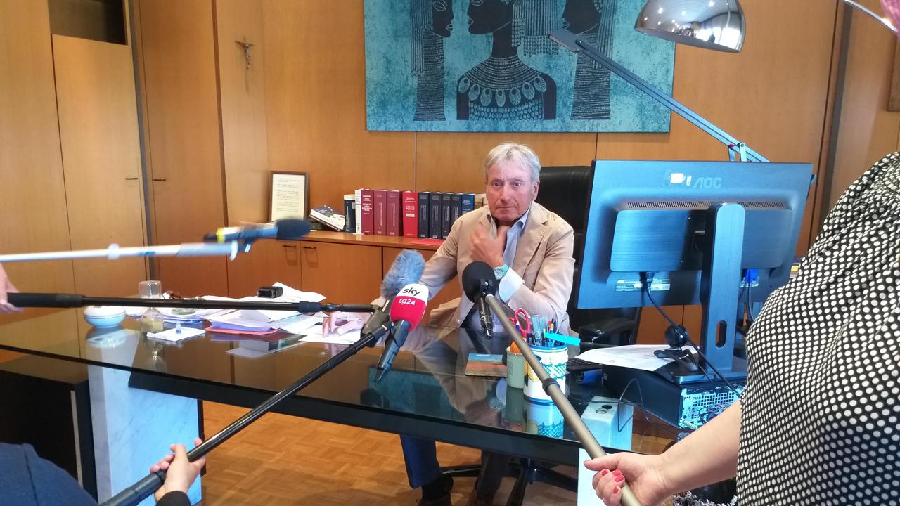 Il procuratore capo Giuseppe Nicolosi (foto d'archivio)