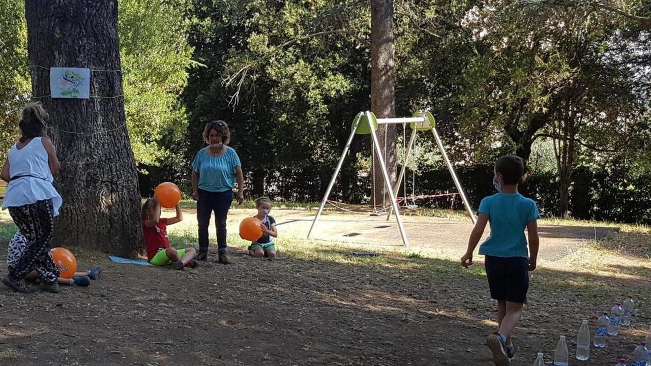 Capannoli, centri estivi per bimbi nel parco di Villa Baciocchi