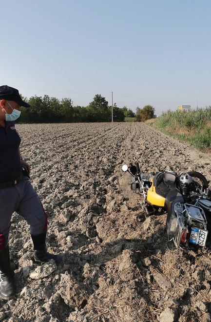 Fuori strada in moto sulla statale Romea Un comacchiese è in gravi condizioni 