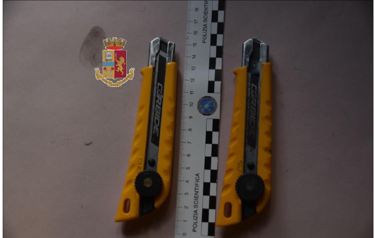 I trincetti usati nell'aggressione