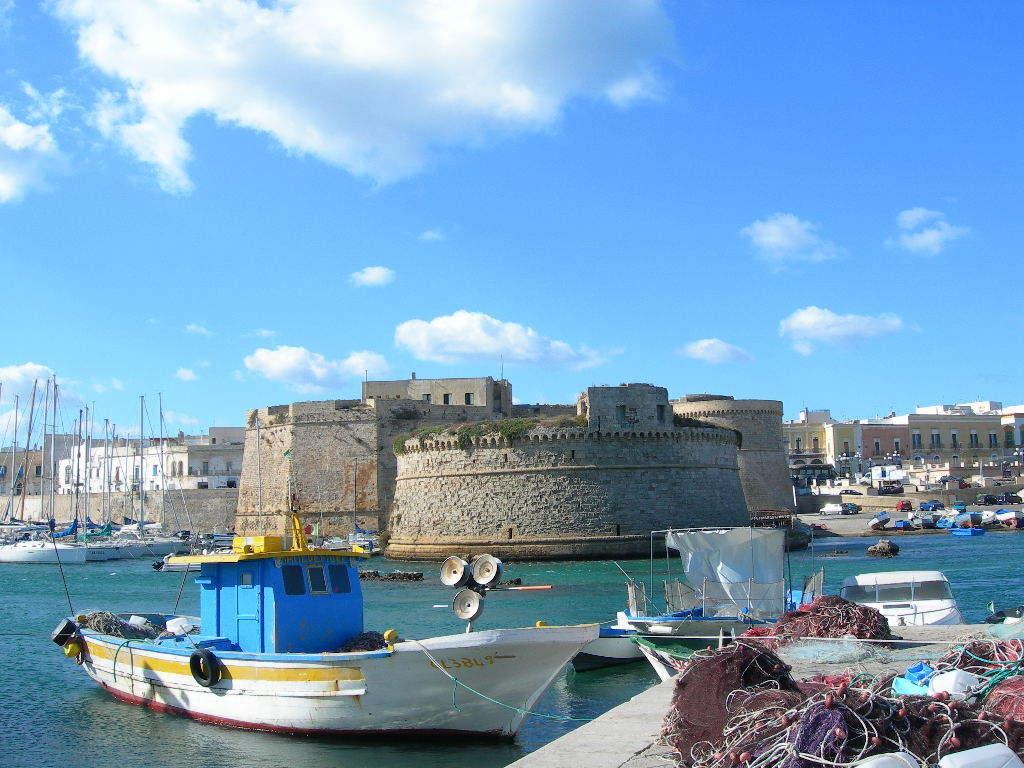 Una veduta di Gallipoli