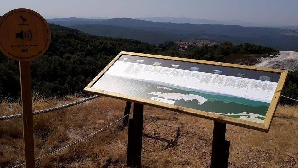 Parco delle Biancane più bello Ecco i nuovi cartelli per turisti