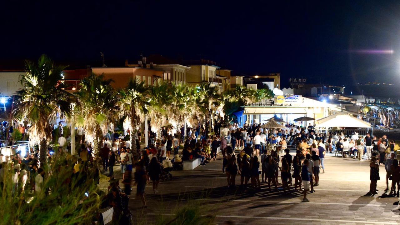 Un sabato sera a Marina di Cecina