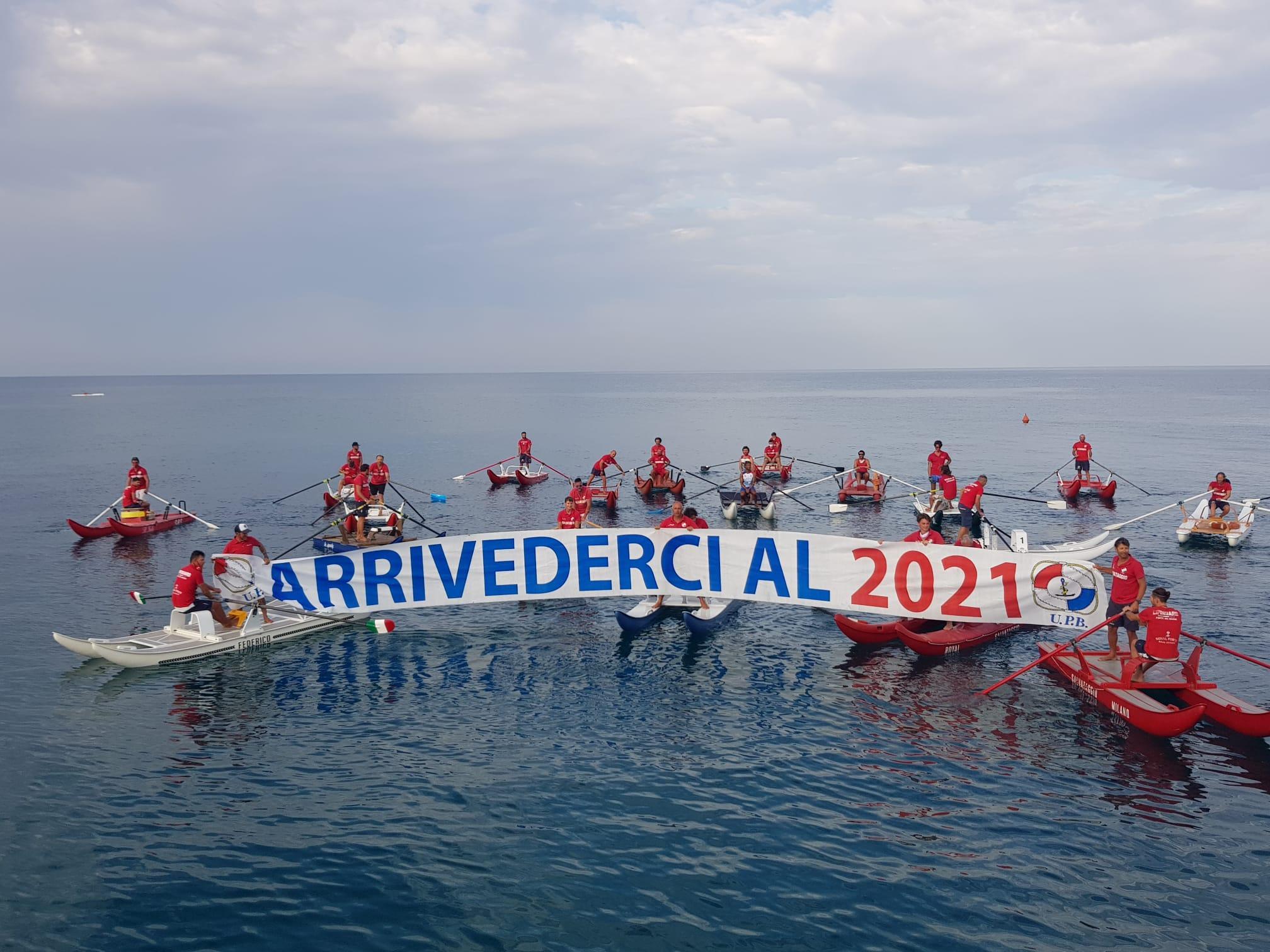Palio dei bagni rinviato per il covid, il saluto degli equipaggi 