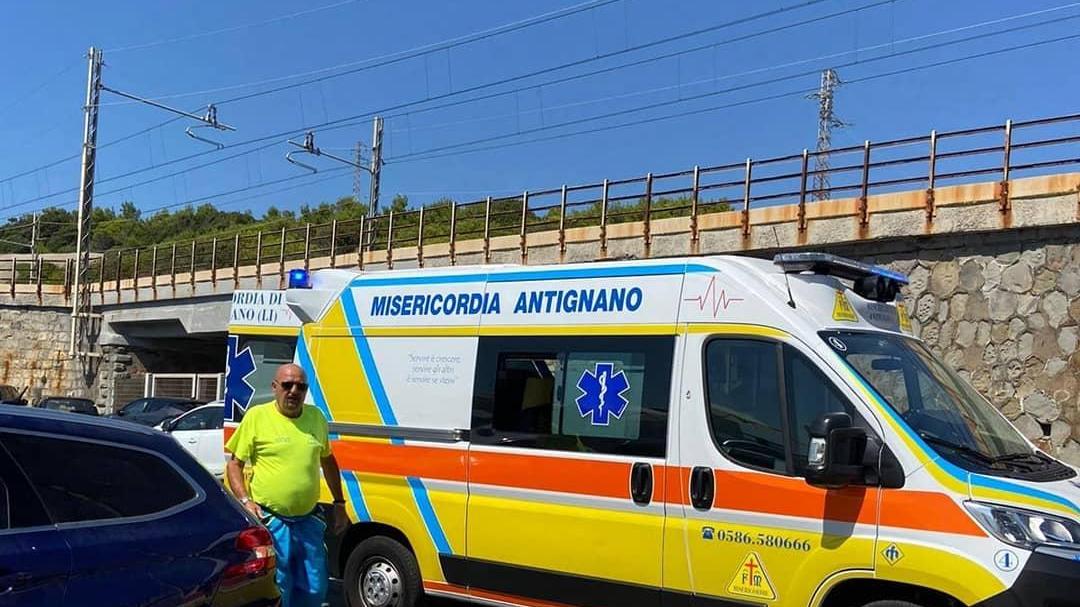 Soccorritori della Misericordia di Antignano (foto d'archivio)