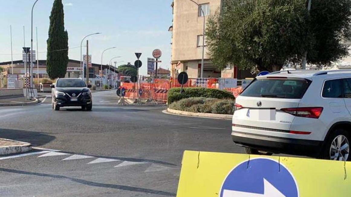 Cantiere ancora aperto Disagi in via Aurelia