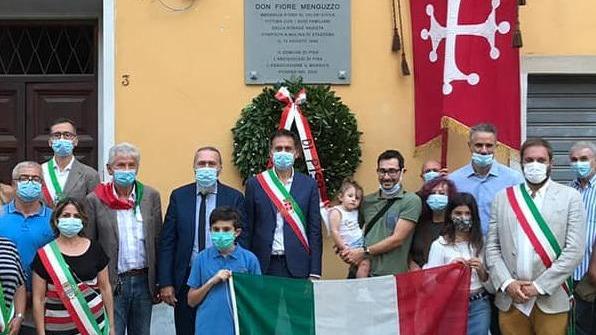 Una lapide per don Fiore vittima dei nazifascisti