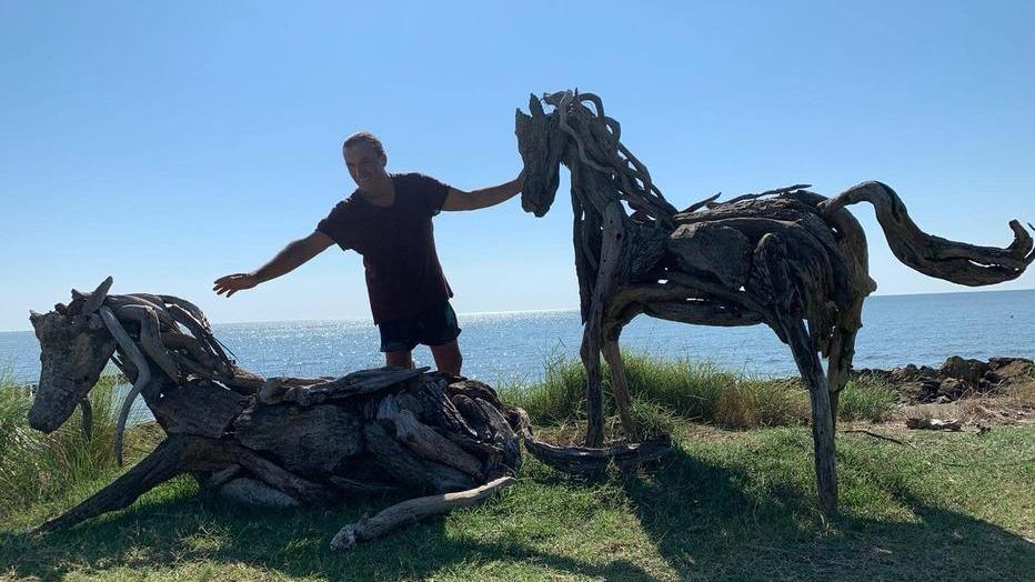 Nuove sculture a Lido Volano