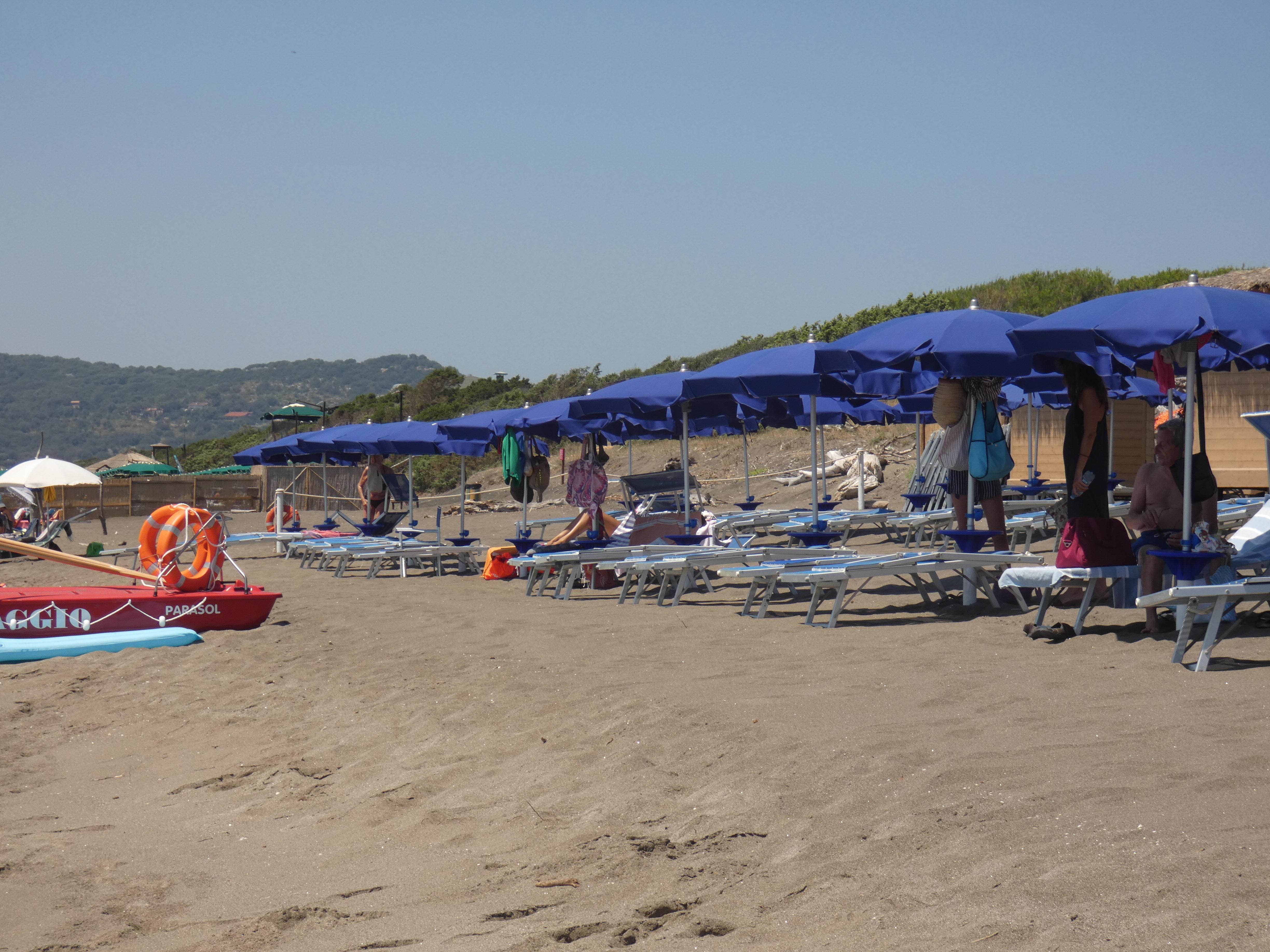 Uno scorcio della spiaggia della Giannella (foto d'archivio)