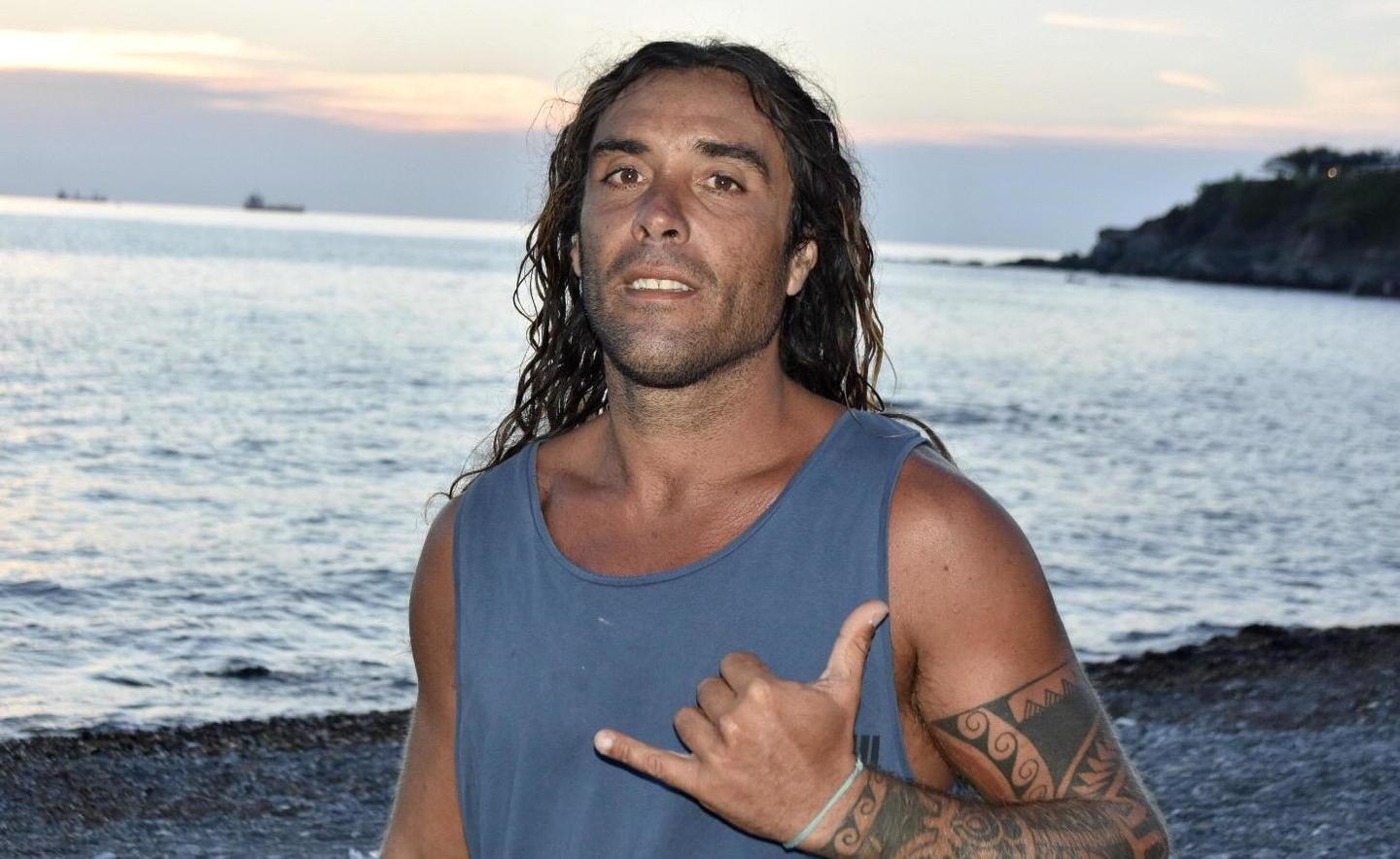 Jorma Cosci, 38 anni, bagnino livornese