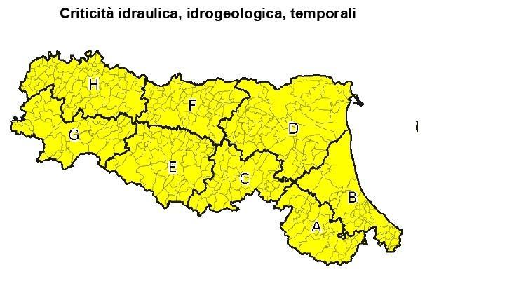Meteo Nuovo Allerta Di Colore Giallo Per Temporali E Grandine In 