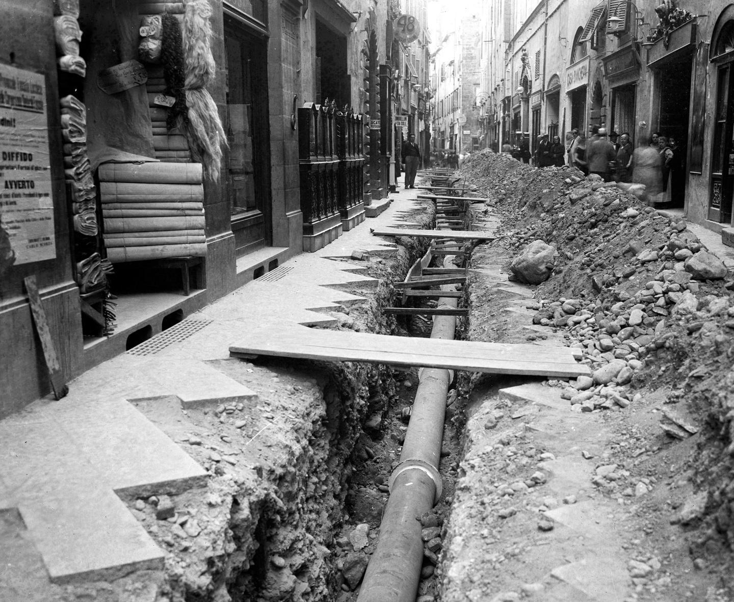 1933: quando via Fillungo fu messa sottosopra 