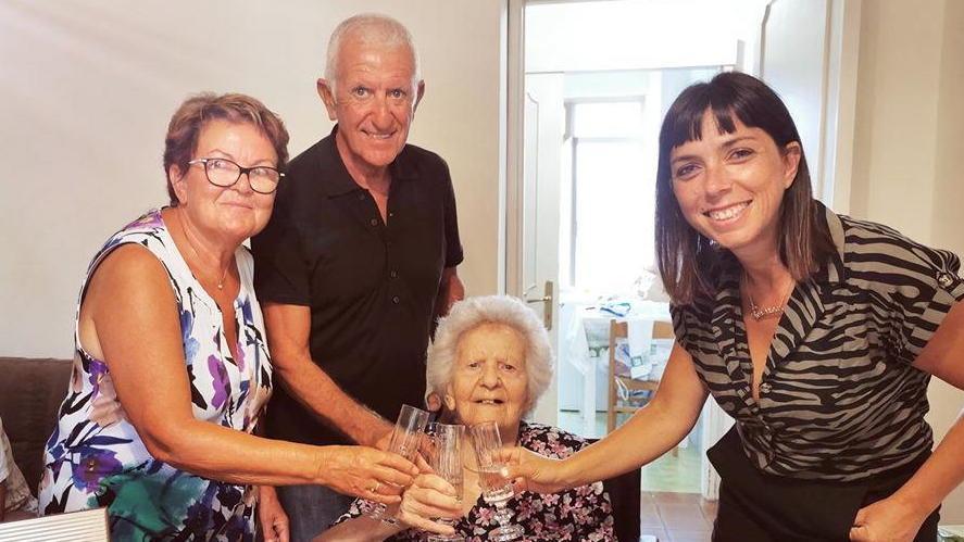 I 100 anni di Albertina Zoppi