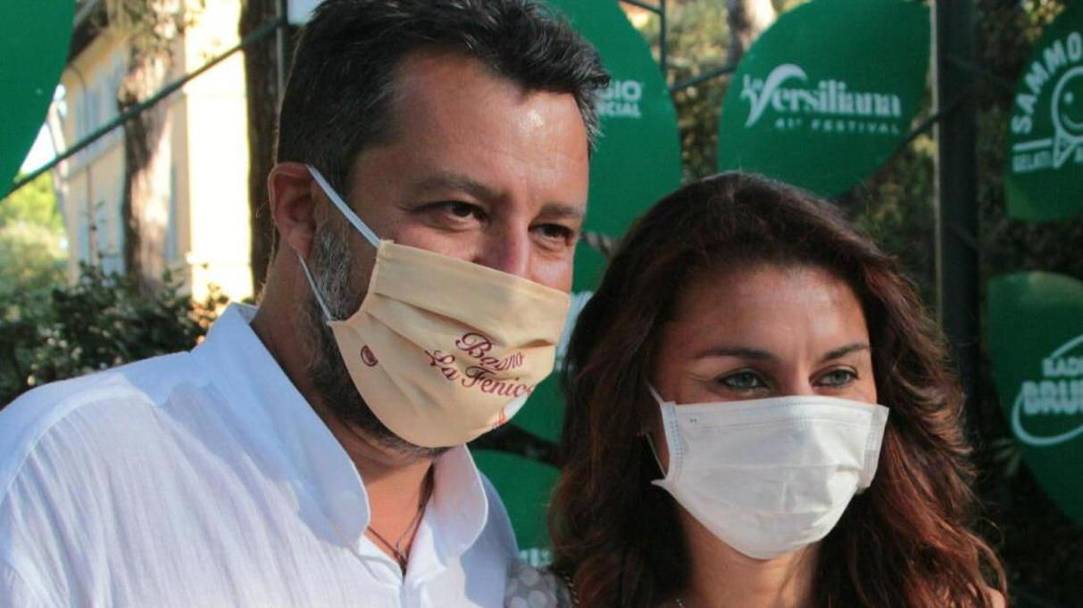 Salvini in Versiliana per la Ceccardi