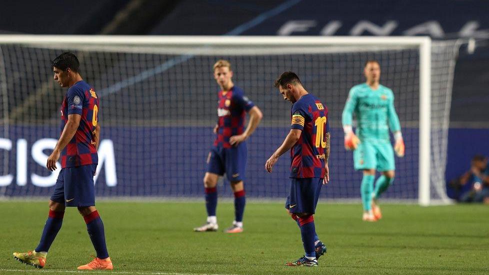 L’umiliazione del Barcellona Oggi il direttivo del club E Messi potrebbe partire