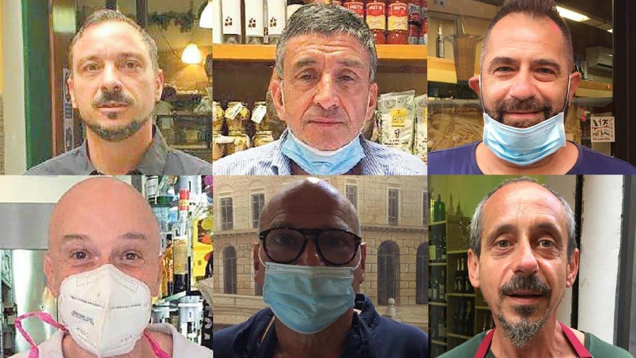 Sopra: Cristian Badalamenti, Sergio Alzapiedi, Gerardo Pepino
Sotto: Marco Giovannini, Luigi Maresca, Massimo Monacci