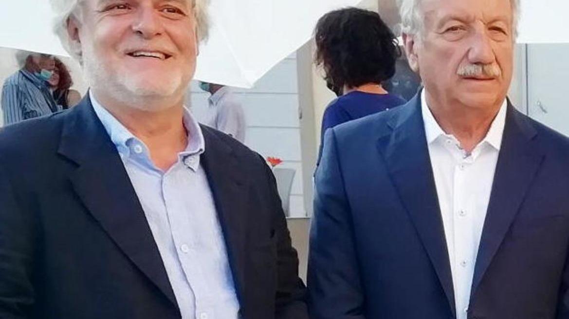Da sinistra Alessandro Bruni e Mauro Tognoli (foto Barlettani)