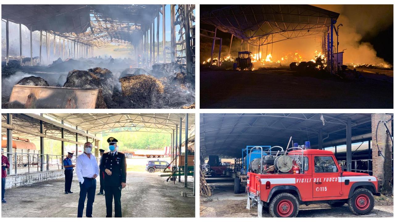 Incendio nella tenuta di Suvignano, fu confiscata alla mafia. La procura apre un'inchiesta