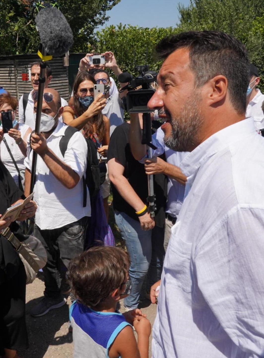 Salvini concede il bis e torna a Pontedera 